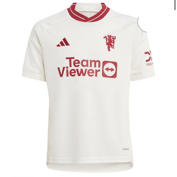 NWOT Marcus Rashford Adidas Manchester United Replica Jersey, size 11-12 Medium - Picture 12 of 13